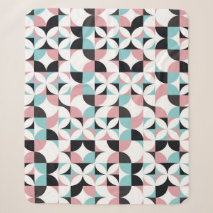 Cobertor Sherpa Geometria minimalista, estilo escandinavo trabalho
