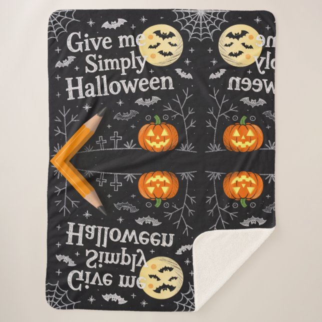 Cobertor Sherpa Geometric Pattern Sherpa Blanket (Frente)