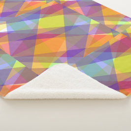 Cobertor Sherpa Geométrico - Sherpa Blanket