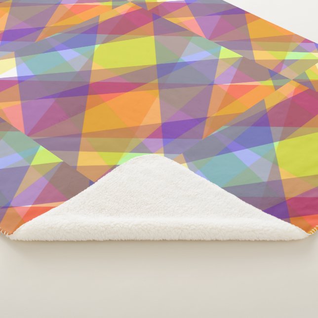 Cobertor Sherpa Geométrico - Sherpa Blanket (3/4)