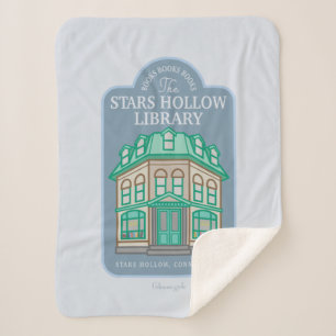 Cobertor Sherpa Gilmore Girls Biblioteca Hollow de Estrelas