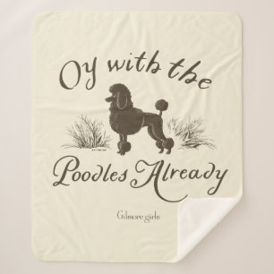 Cobertor Sherpa Gilmore Girls   Oy Com os PoodlesDesign