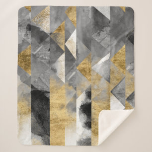 Cobertor Sherpa Gilt Reflexões I