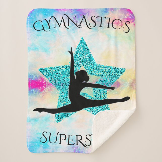 Cobertor Sherpa Ginástica Superstar Fleece Blanket (Frente)