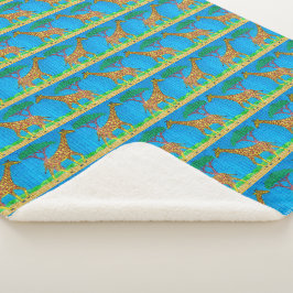 Cobertor Sherpa Girafa - Sherpa Blanket