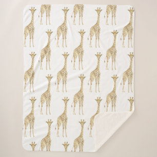 Cobertor Sherpa Girafas bonitas