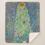 Cobertor Sherpa Girassol | Gustav Klimt |<br><div class="desc">Sunflower é uma pintura de 1908 de Gustav Klimt.</div>