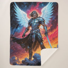 Cobertor Sherpa Gloryblade Arcanjo Miguel