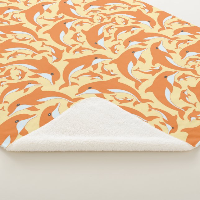 Cobertor Sherpa Golfinhos Cujos (3/4)