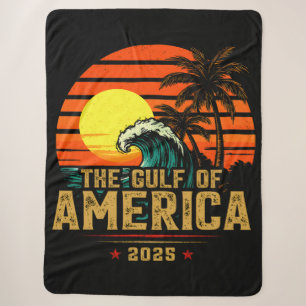 Cobertor Sherpa Golfo dos EUA América Oriental 2025 - Retro Vintag