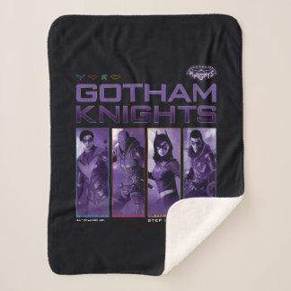 Cobertor Sherpa Gotham Knights Hero Panels
