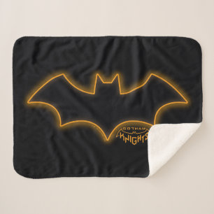Cobertor Sherpa Gotham Knights Logotipo da Batgirl