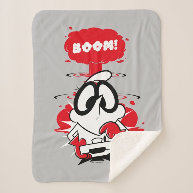 Cobertor Sherpa Gráfico Dexter Detonation (Frente)