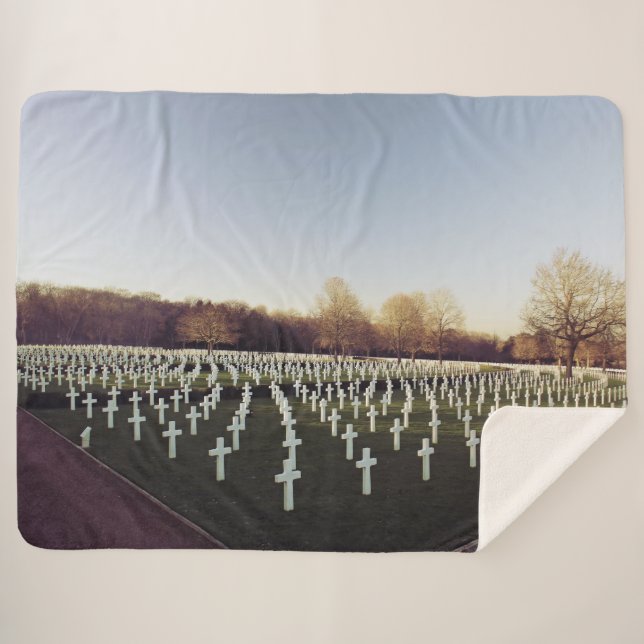 COBERTOR SHERPA GRAVAS MILITARES (Frente (Horizontal))
