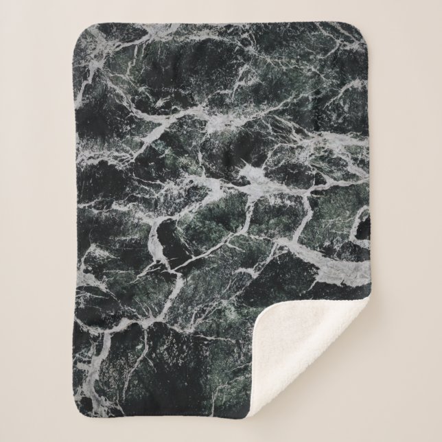 Cobertor Sherpa Gray and black painting (Frente)