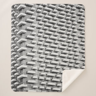 Cobertor Sherpa Gray concrete building