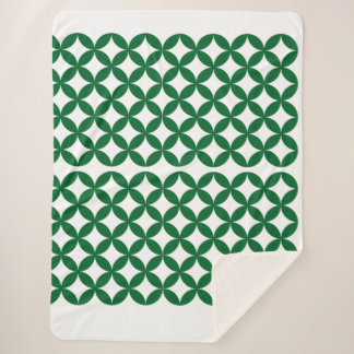 Cobertor Sherpa Green Shippo Sherpa Blanket