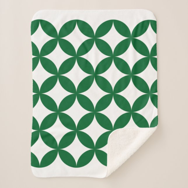 Cobertor Sherpa Green Shippo Sherpa Blanket (Frente)