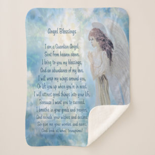 Cobertor Sherpa Guardian Angel Blanket