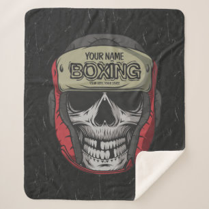 Cobertor Sherpa Gym de Boxer Boxer Personalizado
