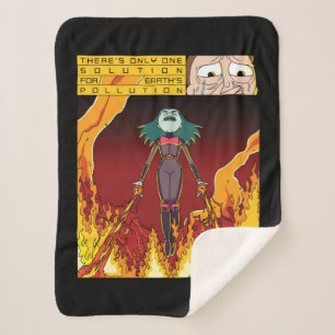 Cobertor Sherpa Há apenas uma solução para a poluição da Terra