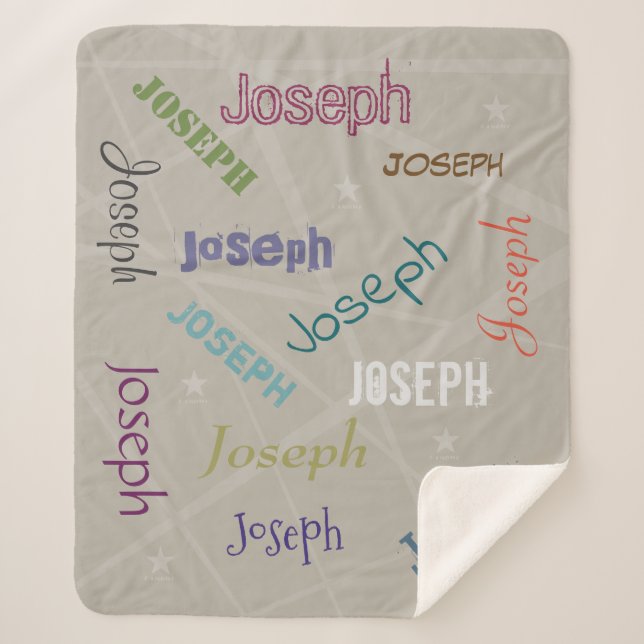 Cobertor Sherpa HAMbWG - Voo mais suave - Seu nome! (Frente)