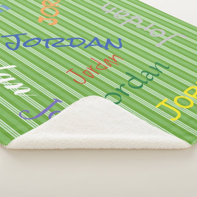 Cobertor Sherpa HAMbWG - Voo mais suave - Seu nome! (3/4)