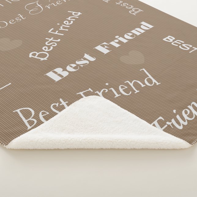 Cobertor Sherpa HAMbWG - Voo mais suave - Seu nome! (3/4)