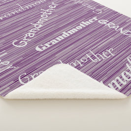 Cobertor Sherpa HAMbWG - Voo mais suave - Seu nome!