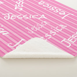 Cobertor Sherpa HAMbWG - Voo mais suave - Seu nome!