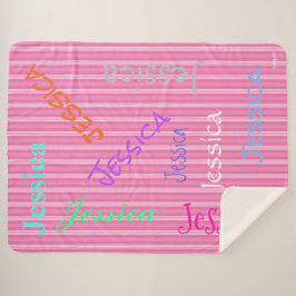 Cobertor Sherpa HAMbWG - Voo mais suave - Seu nome!