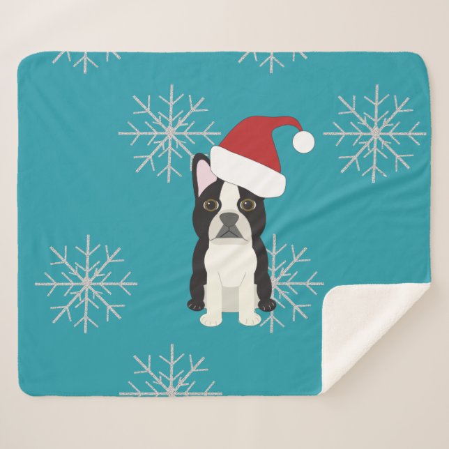 Cobertor Sherpa Happy Howlidays (Frente (Horizontal))