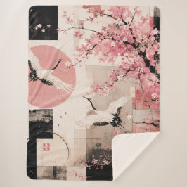 Cobertor Sherpa Harmonia Avant-Garde de Sakura e Grous