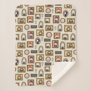 Cobertor Sherpa HARRY POTTER™ Chibi Picture Frame Patterno