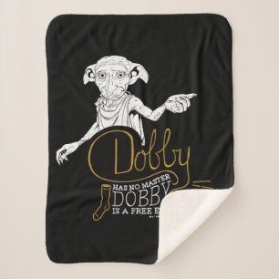 Cobertor Sherpa Harry Potter Dobby Não Tem Mestre