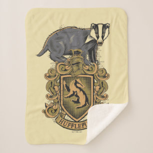 Cobertor Sherpa Harry Potter   Pancada de Hufflepuff com Badger