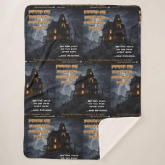 Cobertor Sherpa Haunted Squirrel Peak