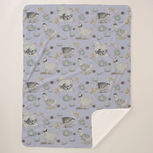 Cobertor Sherpa Haute Couture Impressão Kidsroom (Frente)
