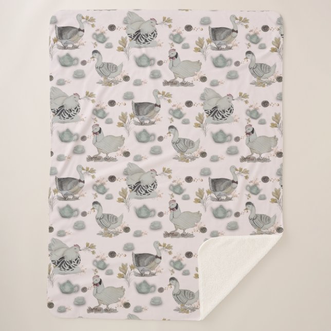 Cobertor Sherpa Haute Couture Impressão Kidsroom (Frente)