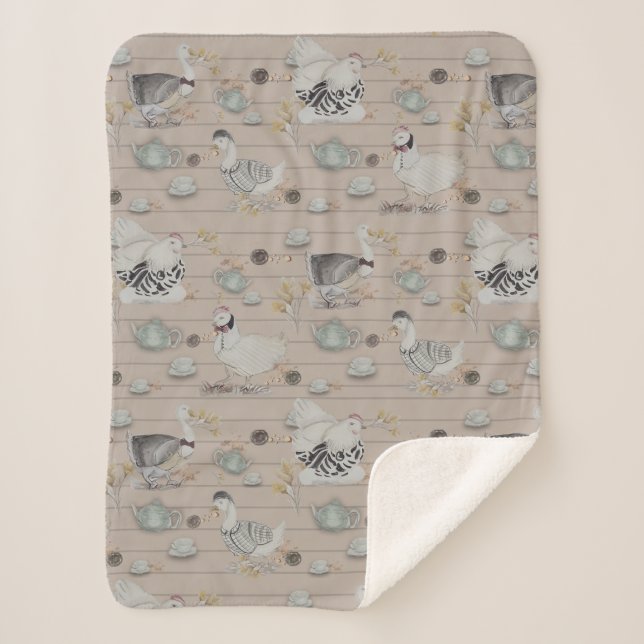 Cobertor Sherpa Haute Couture Impressão Kidsroom (Frente)