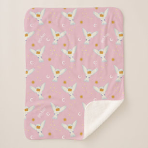 Cobertor Sherpa Hedwig Solstício Padrão Rosa