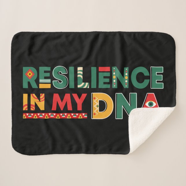 Cobertor Sherpa Herança do Patrimônio Negro Suave Sherpa Joga (Frente (Horizontal))