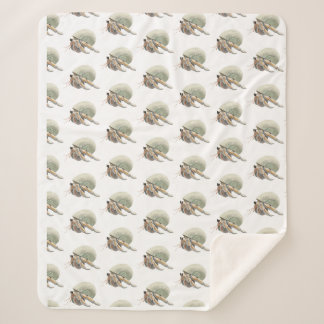 Cobertor Sherpa Hermit Crab Blanket Medium