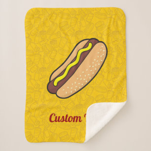 Cobertor Sherpa Hotdog Sherpa Blanket