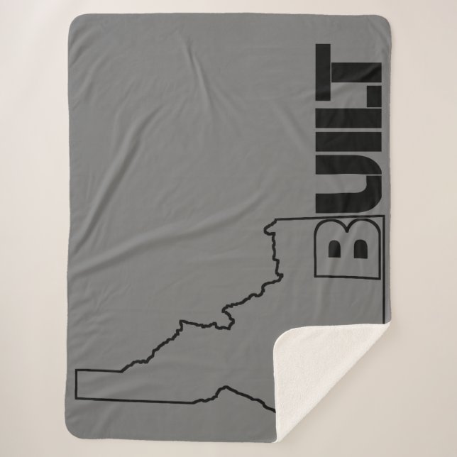 Cobertor Sherpa Hybrid Idaho Construído Sherpa Blanket (Frente)