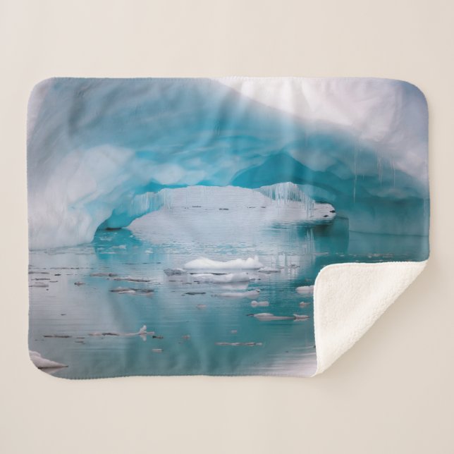 Cobertor Sherpa Iceberg Arco Aberto | Antártida (Frente (Horizontal))