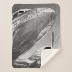 Cobertor Sherpa Ícone de Aviação: Visão Acima