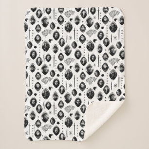 Cobertor Sherpa Ícones e retratos do House Stark