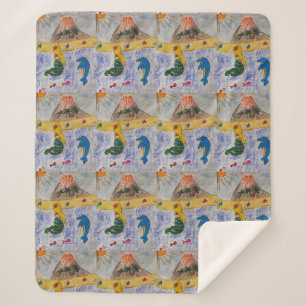Cobertor Sherpa Ilha Mermaid Sherpa Blanket
