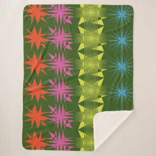Cobertor Sherpa Ilustração Zigzag 